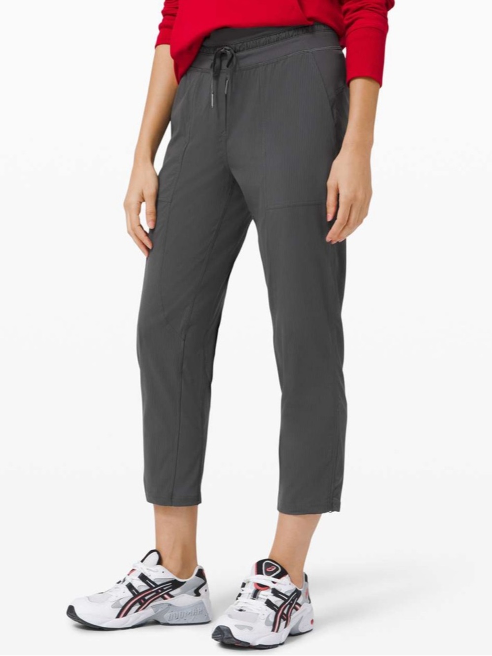 Lululemon Dance Studio Crop *25" Graphite Grey Gray Size 4 W6AVQS